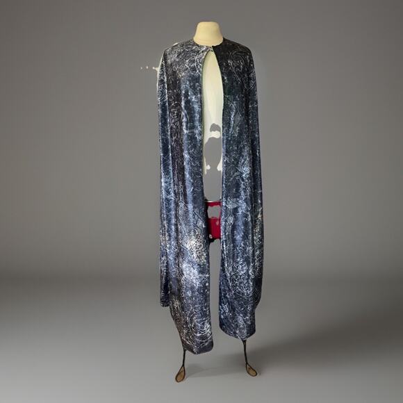 Harry Potter Invisibility Cloak Green Screen Wizard Costume Rare Cosplay Cape - Picture 6 of 12